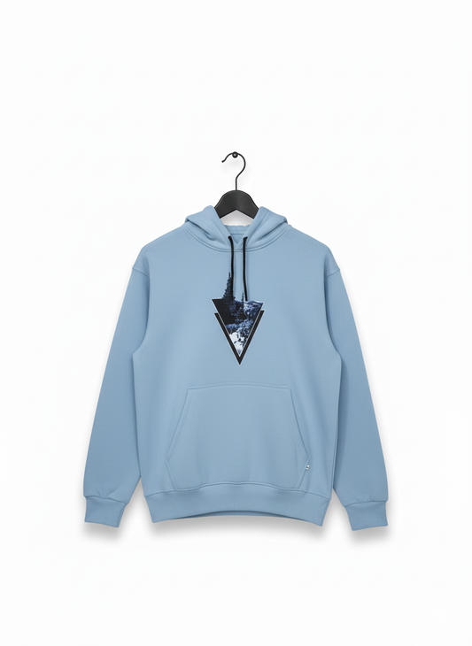 WinterWarm Sky Blue Hoodie