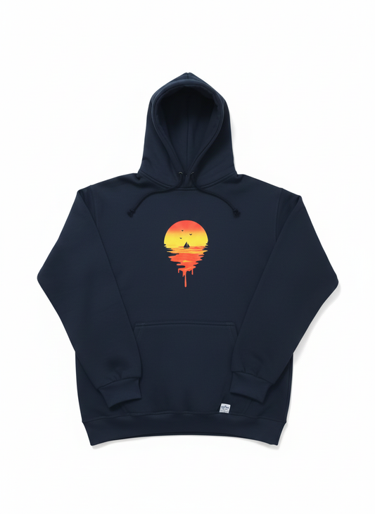 Relaxed Fit Navy blue Hoodie