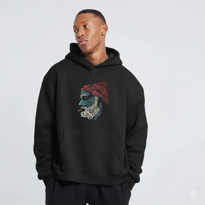 Tattoo Style Graphic Hoodie – Premium Quality
